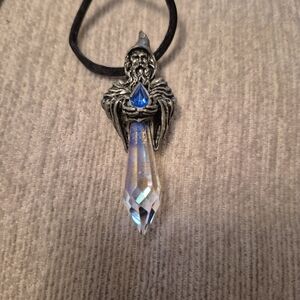 Wizard Crystal Pendant Necklace